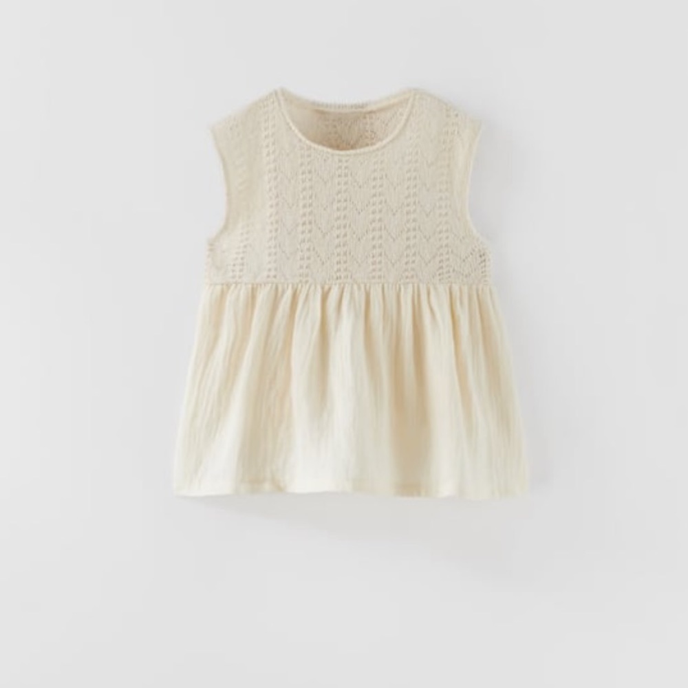 Gently Used Zara Combination Rustic Shirt
